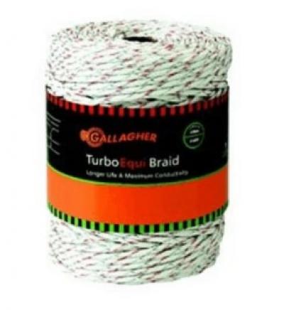 Gallagher Turbo Equi Braid 656' (Electric Fence Wire)