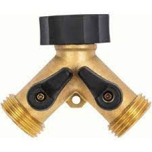 Gilmour Dual Shut Off Brass (Hose Valves)