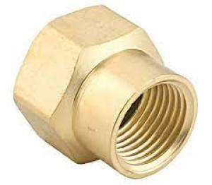 Gilmour Brass Connector 1/2FP-3/4FH (Hose Accessories)