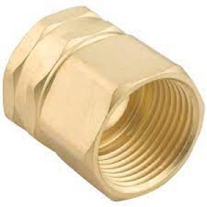 Gilmour Brass Connector 3/4 F-3/4 F Brass (Hose Accessories)