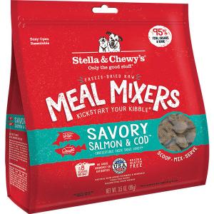 Stella & Chewy's Meal Mixers 3.5 oz Salmon Cod (Dog: Raw & Freeze Dried