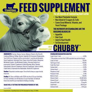 Stand Alone Cattle Chubby 5 Gallon (Show Supplements)