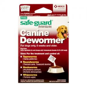 Safeguard Dogs 40 lbs Dewormer