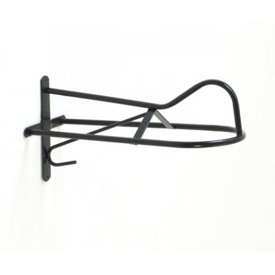 Saddle Rack Wall Mount Large Black