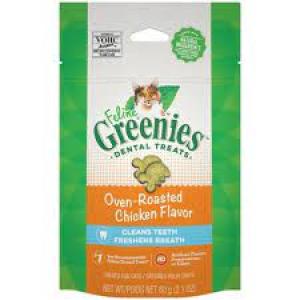 Greenies Feline 2.1 oz Salmon Cat Dental Treats