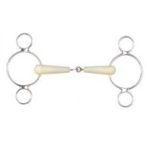 Happy Mouth Bit 5" 2 Ring Gag