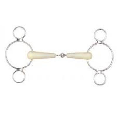 Happy Mouth Bit 5" 2 Ring Gag