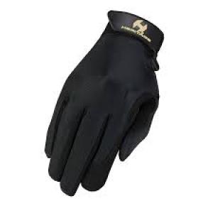 Heritage Performance Riding Gloves Size 8 Black