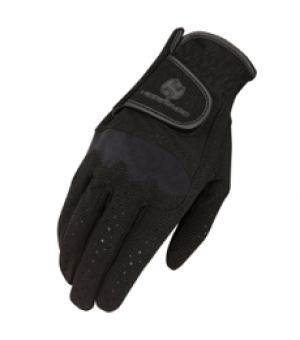 Heritage Spectrum Show Riding Gloves Size 6 Black