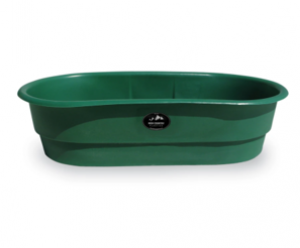 High Country Plastics Green Trough 30 Gallon (Poly Troughs)