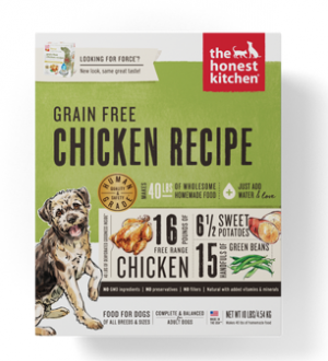 Honest Kitchen 10 lbs Force (Dog: Raw & Freeze Dried Food)