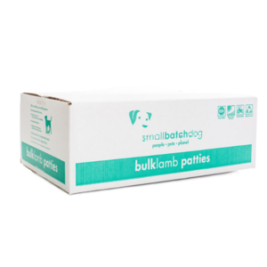 Smallbatch Bulk Box Dog Case Lamb Patties (Dog: Raw & Freeze Dried Food)