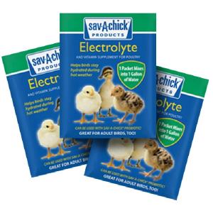 Sav A Chick 3 x .25 oz Electrolytes (Poultry, Remedies)