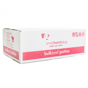 Smallbatch Bulk Box Dog Case Beef Patties (Dog: Raw & Freeze Dried Food)