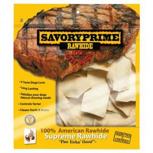 Savory Prime Rawhide 1 lbs Chips Dog Chews