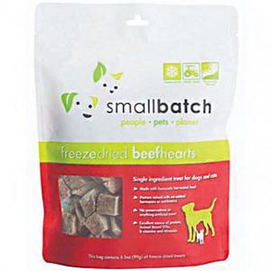 Smallbatch Dog Hearts 3.5 oz Beef Dog Treats