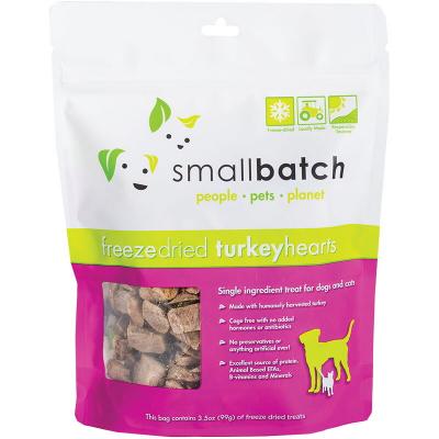 Smallbatch Dog Hearts 3.5 oz Turkey Dog Treats