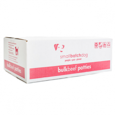 Smallbatch Bulk Box Dog Case Beef Patties (Dog: Raw & Freeze Dried Food)