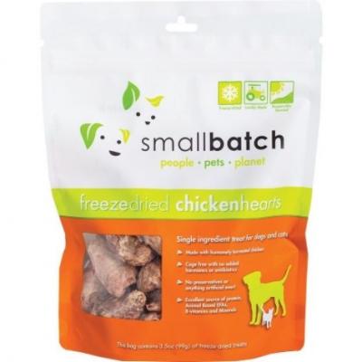 Smallbatch Dog Hearts 3.5 oz Chicken Dog Treats