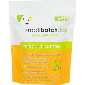 Smallbatch Dog Patties 6 lbs Pork (Dog: Raw & Freeze Dried Food)