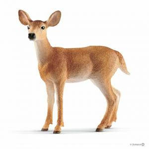 Schleich White-Tailed Doe (Toy Animal Figure)