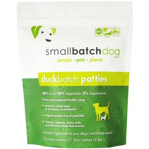 Smallbatch Dog Sliders 3 lbs Duck (Dog: Raw & Freeze Dried Food)