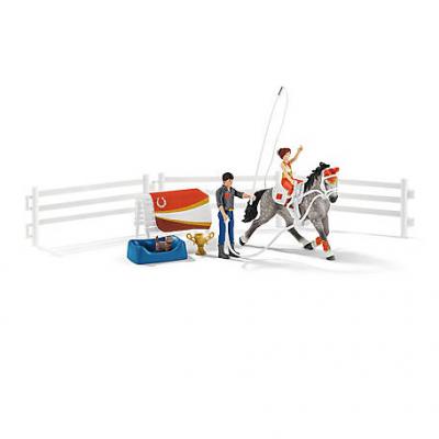 Schleich Horse Club Mia's Vaulting Set (Toy Animal Figure)