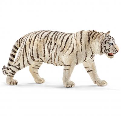 Schleich Tiger, White (Toy Animal Figure)