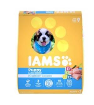 Iams Dog 30.6 lbs Large Breed Puppy Dry Dog Food