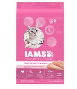 Iams Cat 13 lbs Sensitive St Dry Cat Food