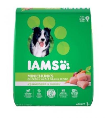 Iams Dog 15 lbs Mini Chunks Dry Dog Food