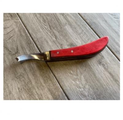 HSB Farrier Hoof Knife Left Economy Drop Blade