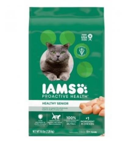 Iams Cat 16 lbs Senior Dry Cat Food