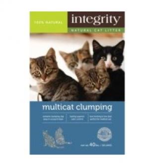 Integrity Litter Multi Cat 40 lbs Clump Clay Cat Litter