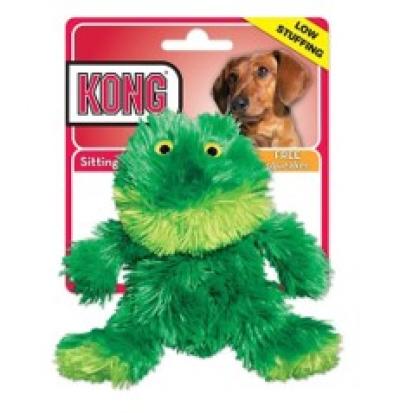 Kong Material Dog XS Frog Dog Toy