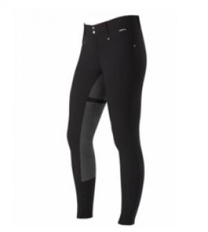 Kerrits Cross-Over Fullseat Large Black Breeches / Riding Pants