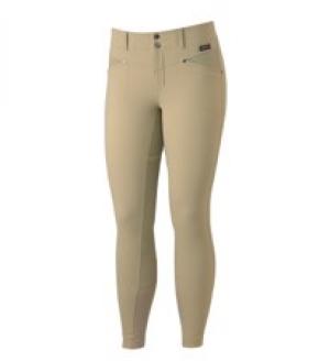 Kerrits Cross-Over Fullseat XL Tan Breeches / Riding Pants