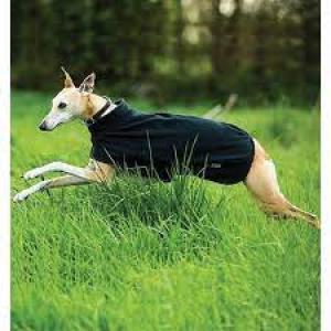 Amigo Dog Fleece Rug Medium Black Dog Coat