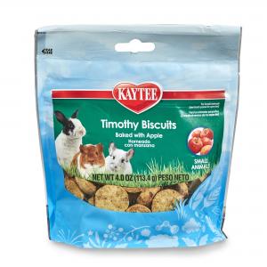 Kaytee Baked Timothy Biscuits 4 oz Carrot (Small Animal, Treats & Toys)