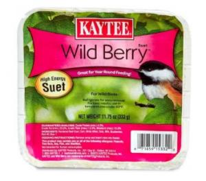 Kaytee Suet 11.75 oz Wild Berry (Wild Bird Feed)