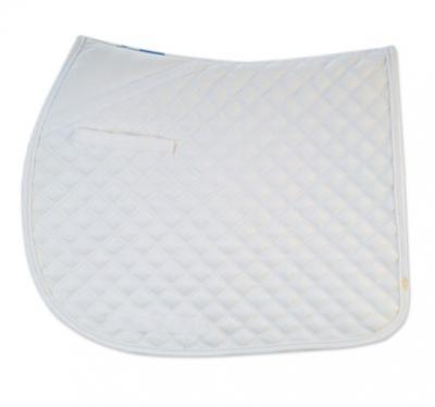 Lettia Saddle Pad Pro Coolmax Dressage White/White Saddle Pad