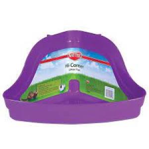 Litter Pan High Corner Large (Small Animal)