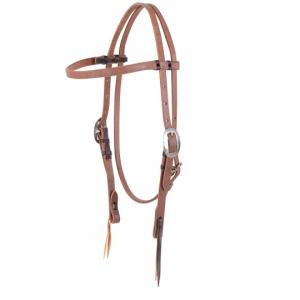 Martin Headstall Browband Horse Oak Harness