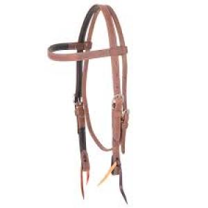 Martin Headstall Lined Double Horse Oak Harness