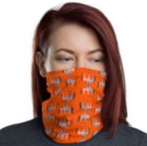 Mare Goods Mare Gaiter Lovey Orange Face Cover